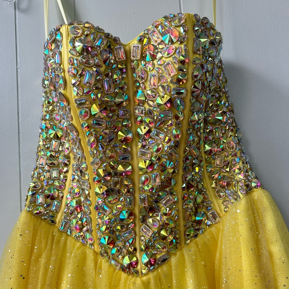 HENRIS CLOUD 9 Crystal Corset Homecoming Dress - Picture 16 of 17